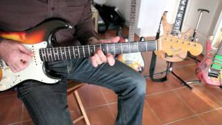 Video thumbnail for Fender Stratocaster L series 1965 Cornford RK100 by spiraless