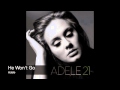 Adele He Won't Go