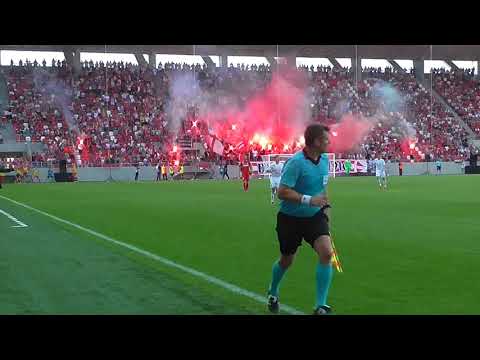 DVTK stadionavató hangulat