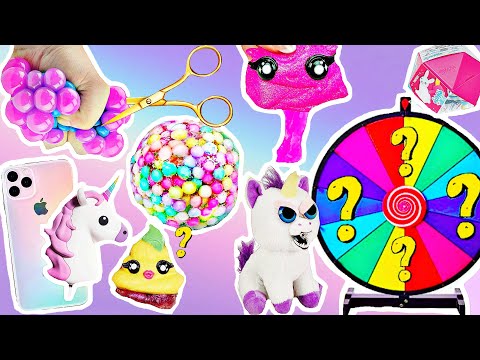 SQUISHY GLÜCKSRAD 🤩 Anti-Stress Fidget Toys Spielzeug zerschneiden I Slime, Squishy, Fidget I PatDIY