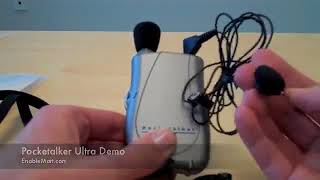 Product video: PockeTalker Ultra Personal Sound Amplifier Duo Pack System