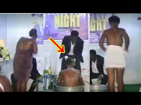 A PASTOR Caught Bathing a  naked Female In Church? The Truth Is Here.