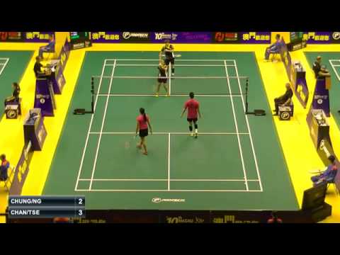 BADMINTON Macau Open 2015 R32 XD CHUNG Yonny NG Tsz Yau vs CHAN Alan Yun Lung TSE Ying Suet