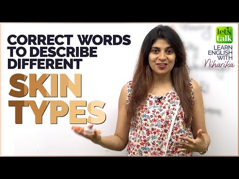 肌のタイプを説明するための正しい英単語｜英単語力向上｜英語学習 (Correct English Words To Describe Different Skin Types | Improve English Vocabulary | Learn English)