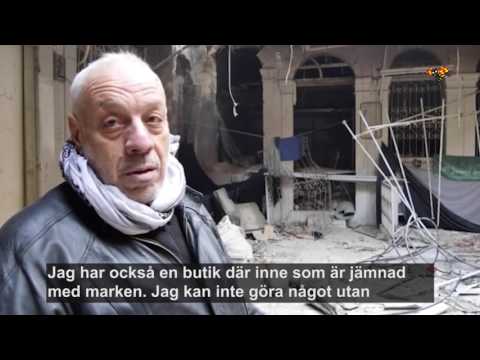 Aleppobo: ”Mitt hjärta blöder, vi kommer bygga upp staden"
