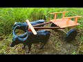 How To Make Bullock Cart With Ice Cream Stick At Home DIY Bullock Cart Kids Ideas