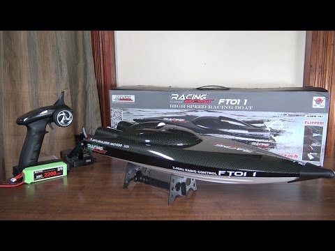 Feilun - FT011 Brushless High Speed Boat - Review and Run