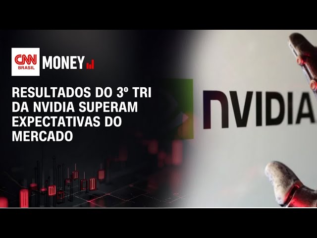 Resultados do 3º tri da Nvidia superam expectativas do mercado | FECHAMENTO DE MERCADO