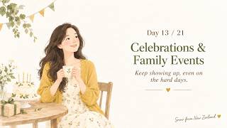 Day 13 - Celebrations & Family Events | 21days speaking challenge