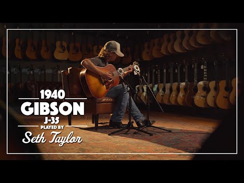 1940 Gibson J-35 played by Seth Taylor | Live at Carter Vintage Guitars | Nashville, TN