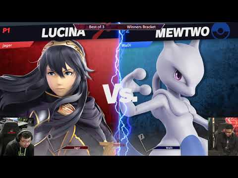 ShieldStun 2 - (W)Round 2 - jager (Lucina) vs WaDi (Mewtwo)