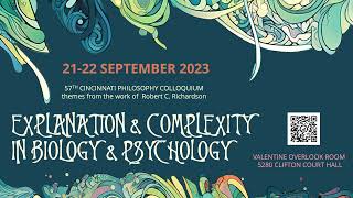 2023 Cincinnati Philosophy Colloquium, Sept 21-22