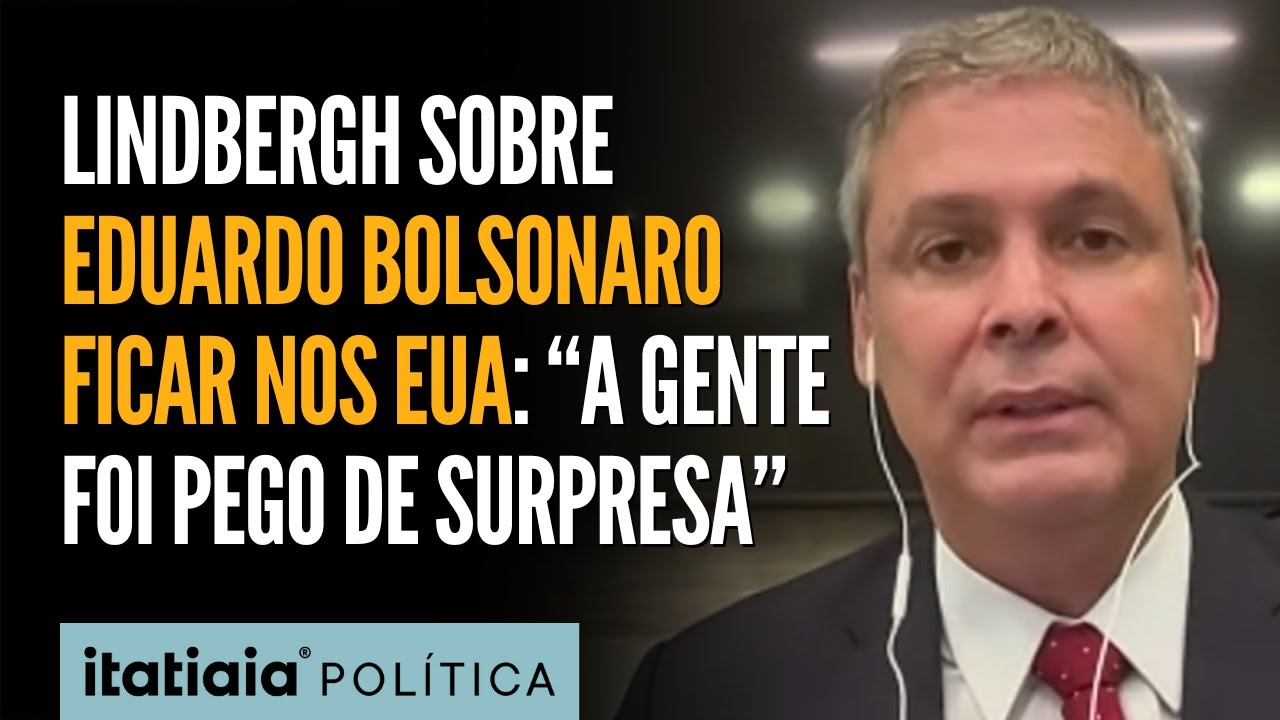 LINDBERGH FARIAS FALA SOBRE AÇÃO CONTRA JAIR BOLSONARO E PERMANÊNCIA DE EDUARDO BOLSONARO NOS EUA
