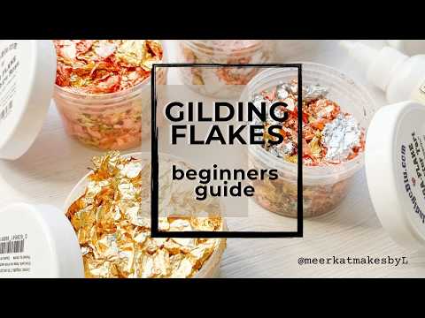 Beginners Guide: How to use Gilding Flakes and Fab Foil |  #papercraft #cardmaking #gildingflakes