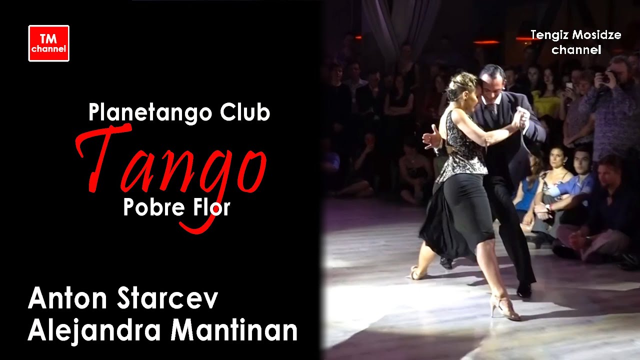 Video thumbnail for Tango dance performance. "Pobre Flor". タンゴダンスパフォーマンス。💃🕺Alejandra Mantinan and Anton Starcev. Танго.