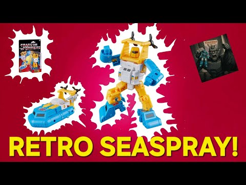 Transformers Retro Deluxe Class Seaspray - GotBot True Review NUMBER 1300