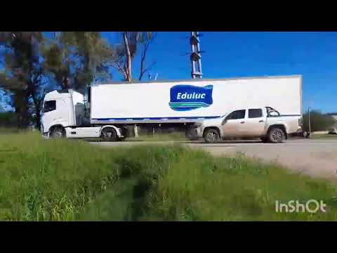 CAMIONES EN RUTA PROV. 1 , SAN FRANCISCO , CORDOBA , ARGENTINA , VIDEO 241