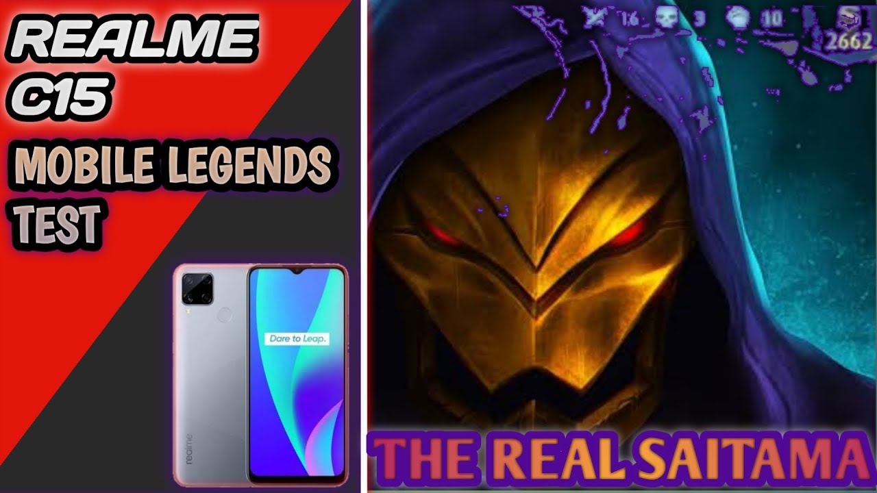 REALME C15 MOBILE LEGENDS TEST | ALDOUS THE KING OF SAITAMA