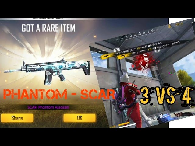 5 best SCAR gun skins in Free Fire