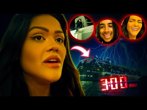 We boarded the ship at 3 AM!!!