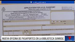 Library District Opens Passport Office at Sunrise Location