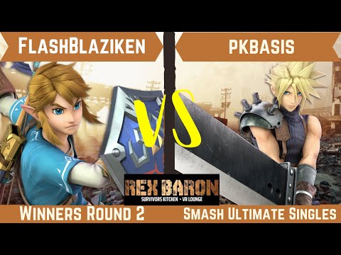 Rex Baron 5 Winners Round 2 - FlashBlaziken (Link) Vs. pkbasis (Cloud)