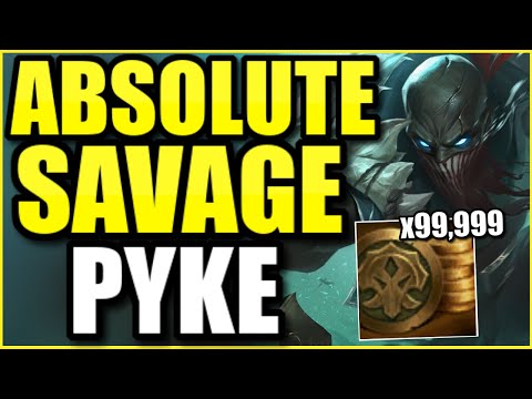 I got more than 1 kill per minute as PYKE SUPPORT.... this is absolutely savage 😨
