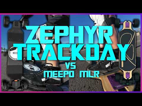 Part 3/3: TRACK DAY with Linnpower Zephyr Pro Electric Skateboard Review #eskate