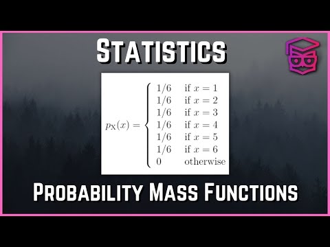 Probability Mass Functions (pmfs) - Statistics