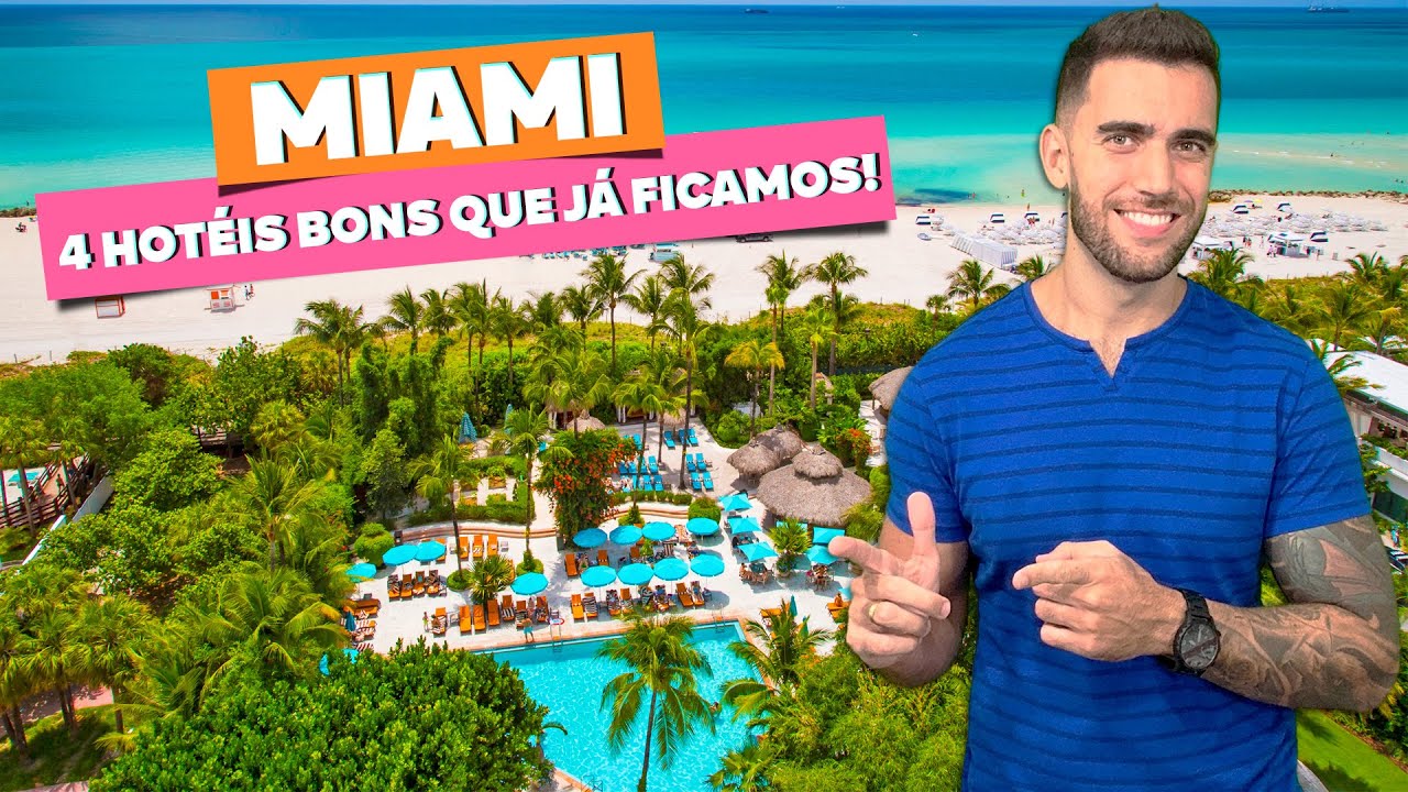 4 Hotéis bons e baratos que já ficamos em MIAMI!