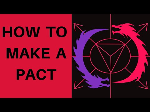 How to make a Pact with a Deity or Demon