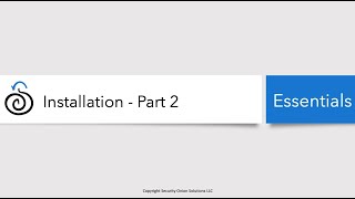 (Archived 2/22) Security Onion Essentials - Security Onion Installation, Part 2