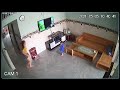 Little Boy Breaks Television With Stick ViralHog
