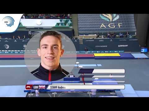 Andrew STAMP (GBR) - 2018 Trampoline junior European bronze medallist