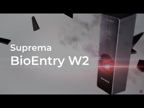 Suprema Bioentry W2 Outdoor Fingerprint Attendence System - Access Control System
