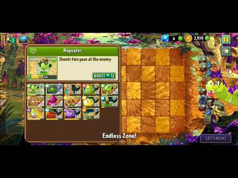 Plant vs Zombies 2: La Brainsa Tarpits level 10
