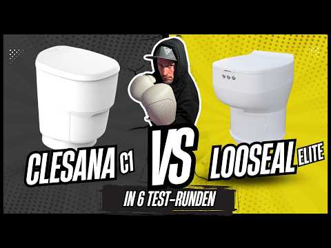 Sealed toilets in a duel: Speed, leak-tightness, smell! I compare Clesana & LooSeal mercilessly
