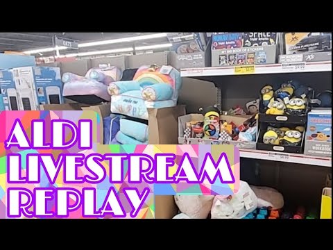 ALDI * LIVE IN STORE REPLAY | THE QUALITY IS NOT AS GOOD BECAUSE I WAS LIVE IN REAL TIME