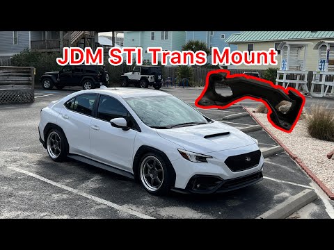 2022 WRX JDM STI Group N Transmission Mount Install