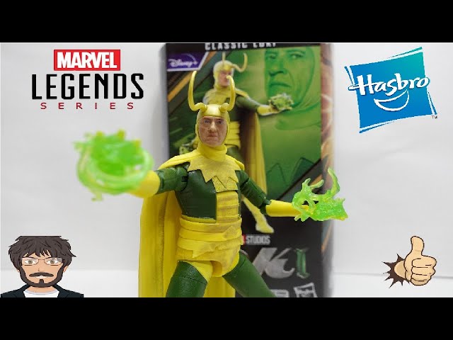 Vídeo relacionado con Marvel Hasbro Legends Series - Figura de Loki de 15 cm - En Embalaje Retro, con 3 Accesorios (F5883)