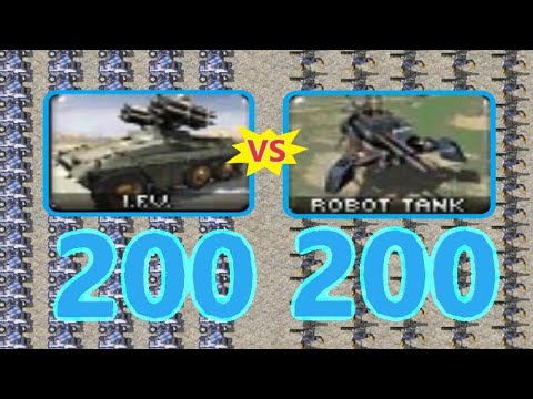 IFV vs Robot Tank - Same Cost - Red Alert 2