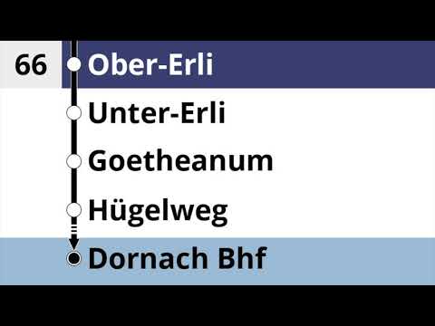 BLT Ansagen - 66 Ortsbus Dornach