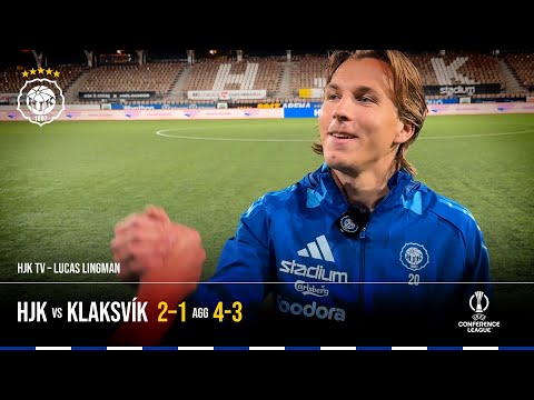 HJK vs Klaksvík 2-1 (4-3 Agg.): Lucas Lingman