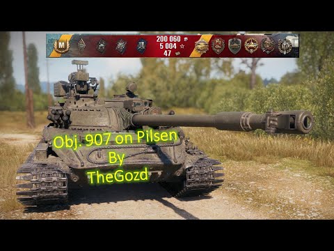 World of Tanks - Obj. 907 on Pilsen - 9300 Damage + 10 Kills By TheGozd