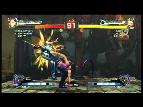 SSF4 - Chun Li (PrincessProphet) vs Ibuki (Azzi X)