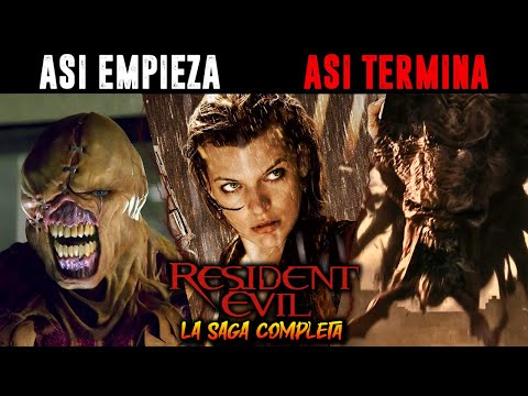 ASI EMPIEZA Y TERMINA RESIDENT EVIL LA SAGA COMPLETA
