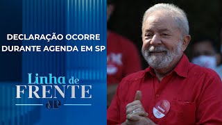 Lula durante discurso em São Paulo: ‘Nós não somos todos iguais’