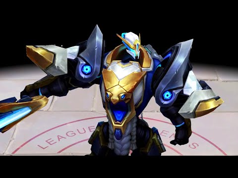 Mecha Kingdoms Garen Detailed Skin Spotlight - League of Legends