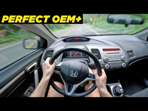 OEM+ Modified 8th Gen Honda Civic SI is a Great Little Car