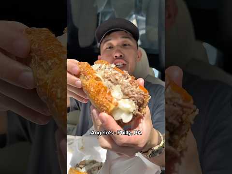 Rating a cheesesteak from Angelo’s in Philly, PA